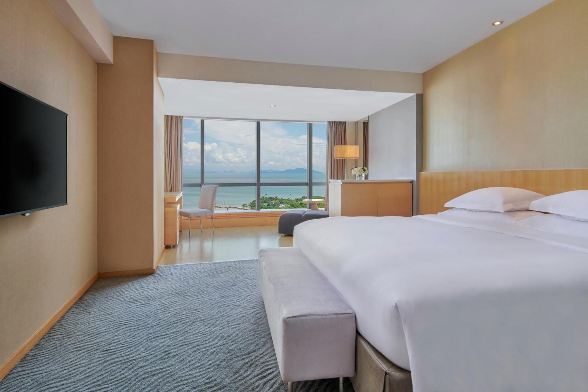 Crowne Plaza Zhuhai City Center By Ihg - Offers Free One-Way Shuttle To Chimelong Ocean Kingdom Habitación foto
